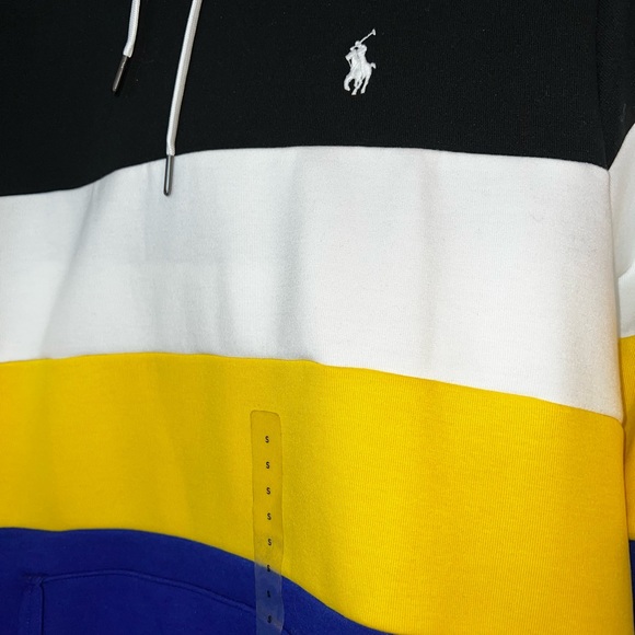 Polo Ralph Lauren Men’s Color Block Double Knit Hoodie - Picture 3 of 7